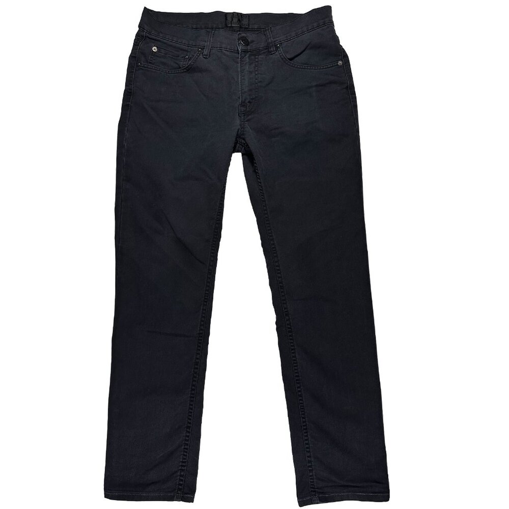 Acne Studios Ace Ups Black Cotton Pants Size 32x28